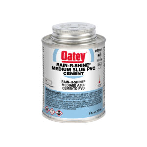 Oatey 8 oz di cemento PVC Rain-R-Shine Medium Blue