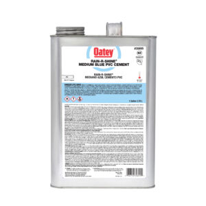Oatey Gallon Rain-R-Shine Medium Blue PVC Cemento