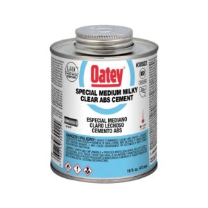 Cemento ABS Oatey Medium Body Special Milky Clear