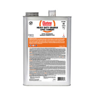 Cemento CPVC arancione per uso intensivo da un gallone di Oatey