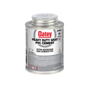 Oatey 8 oz di cemento PVC grigio per impieghi gravosi
