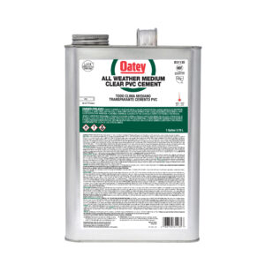 Oatey Gallon All Weather Medium PVC Cement