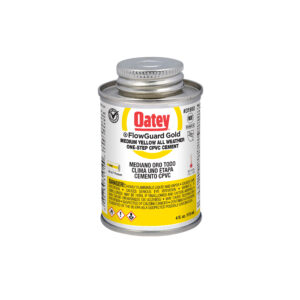 Oatey 4 oz di cemento CPVC Flowguard Gold per tutte le stagioni