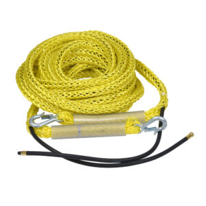 Tubo flessibile Cherne da 40 piedi con linea di sollevamento in polietilene, 3/16".  ID