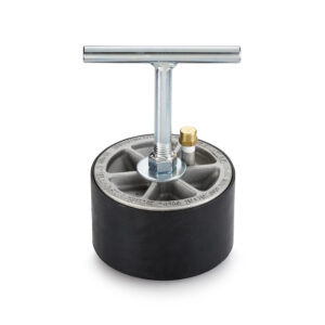 Tappo a pinza con impugnatura a T in alluminio Cherne da 6" (con bypass)