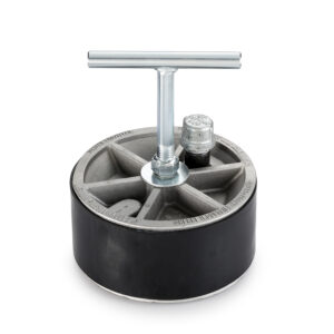 Tappo a pinza con impugnatura a T in alluminio Cherne (con bypass)