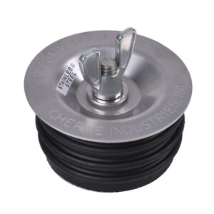 Tappo Econ-O-Grip Cherne da 3" in acciaio inossidabile