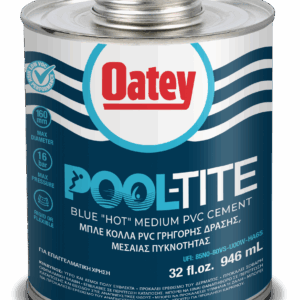 Oatey Pool Tite cemento medio blu in PVC